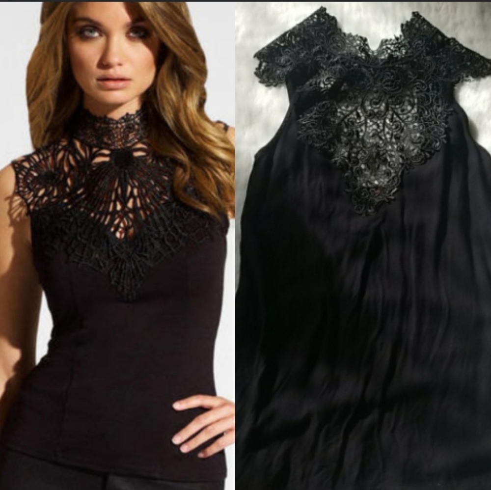 Elegant lace tank top